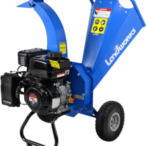 Landworks GUO033 7HP 212CC Gas Engine 3" Max Branch Diameter Wood Chipper and Shredder New