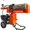 Super Handy GUO096 Portable 7HP 25 Ton Hydraulic Gas Powered Log Splitter New