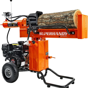 Super Handy GUO096 Portable 7HP 25 Ton Hydraulic Gas Powered Log Splitter New