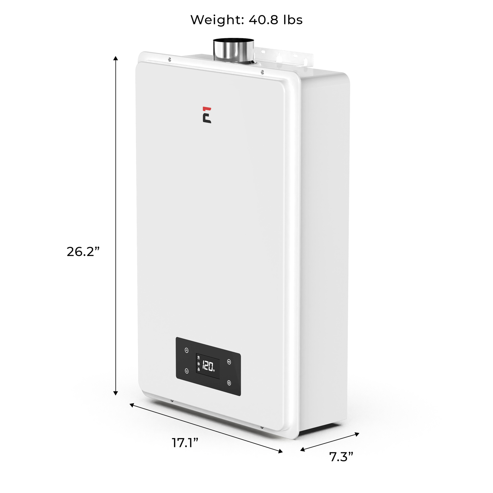 Eccotemp 6.5GB-ILP Builder Grade 6.5 GPM Indoor Liquid Propane Tankless Water Heater Open Box